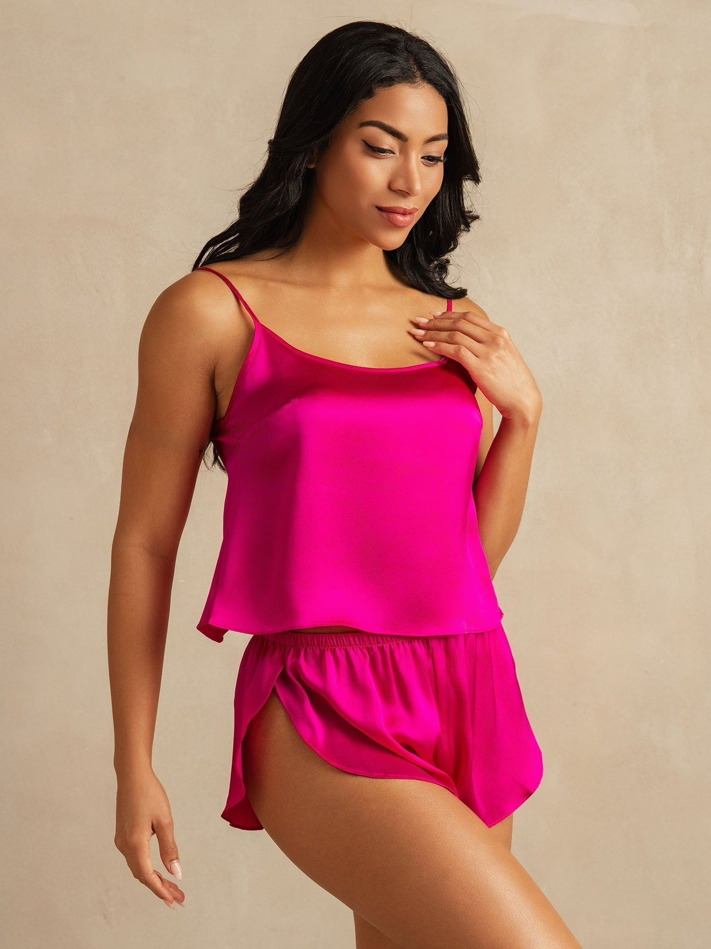 Conjunto seda pura